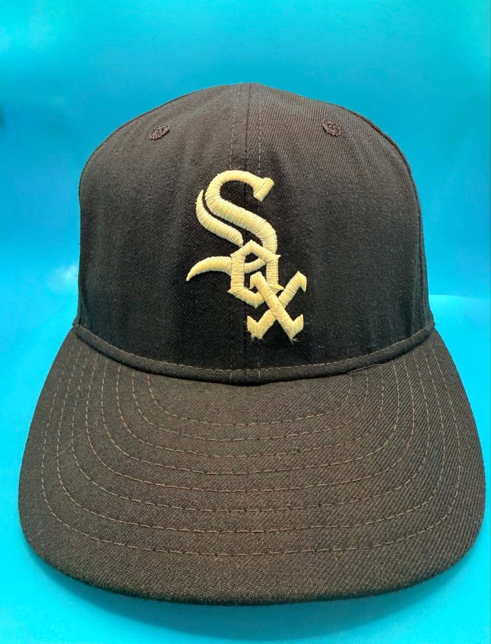 Vntg 1990s New Era Dia Coll Chicago White Sox Pro Model Hat
